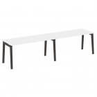 Рабочая станция Рива ONIX WOOD OW.RS-2.4.7 Белый Бриллиант/Темный