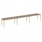 Рабочая станция Рива ONIX WOOD OW.RS-3.4.7 Тиквуд Темный/Светлый