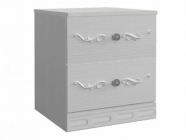 Тумба прикроватная Ивару Мария Луиза 13 Бодега Белый