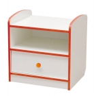 Тумба Матрица прикроватная Юниор-10 Белый