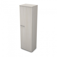Шкаф для одежды узкий ALSAV GLOSS LINE 9НШ.014.1 Ivory