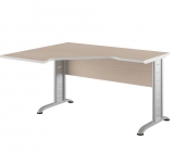 Рабочая станция левая metal POINTEX SWF27415402 Светлый дуб