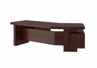 Стол письменный левый приставка справа POINTEX DVS2310203 Темный орех