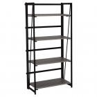 Стеллаж на металлокаркасе BRABIX BRABIX LOFT SH-001 Дуб антик