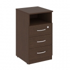 Тумба приставная с замком Рива NOVA S В.ТП-4 Орех Гварнери