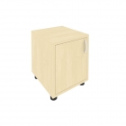 Тумба прикроватная с дверью и полкой левая Рива LIGHT С-ТПД-2 Л Клен