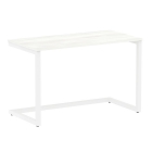 Стол письменный Рива HOME OFFICE VR.SP-2-118 Снежная Платина/Белый металл