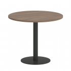 Стол журнальный круглый Рива HOME OFFICE VR.SP-5-90.1 Дуб Аризона/Антрацит металл