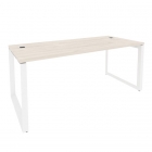 Стол рабочий руководителя на О-образном м/к ONIX Рива O.MO-SRR-5.8 Денвер Светлый/Белый