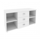 Тумба сервисная с ящиками ONIX Рива O.TS-11 Белый Бриллиант