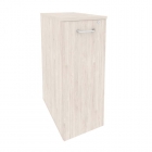 Тумба высокая выдвижная приставная / опорная Рива ONIX O.VTPO-7 Денвер Светлый