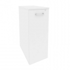 Тумба высокая выдвижная приставная / опорная Рива ONIX O.VTPO-7 Белый Бриллиант