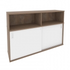 Шкаф-купе приставной / опорный Рива ONIX O.SHKO-2.8 Дуб Аризона/Белый