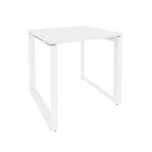 Стол рабочий на О-образном м/к Рива ONIX O.MO-SP-0.7 Белый Бриллиант