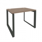 Стол рабочий на О-образном м/к Рива ONIX O.MO-SP-1.8 Дуб Аризона/Антрацит