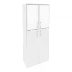 Шкаф высокий широкий Рива ONIX O.ST-1.7R white Белый Бриллиант