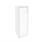 Шкаф средний узкий левый Рива ONIX O.SU-2.4RL white Белый Бриллиант