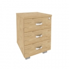 Тумба мобильная Рива ONIX O.TM-3 Тиквуд светлый