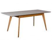 Стол раскладной R-home Лунд 140-180 БУК-Мрамор Бьянко