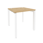 Стол рабочий на П-образном м/к Рива ONIX O.MP-SP-0.8 Тиквуд Светлый/Белый