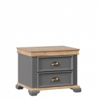 Тумба прикроватная Любимый дом Амели ЛД 642.390.000 Оникс серый