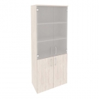 Стеллаж высокий широкий Рива ONIX O.ST-1 Тиквуд Светлый