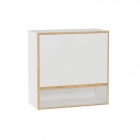 Шкаф навесной малый Любимый дом Лайн ЛД 693.070.000 Белый