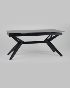 Обеденный стол раскладной Stool Group Олимпия 160-210 Темная керамика