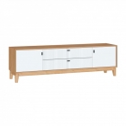 Тумба ТВ 1800 Любимый дом Бари ЛД 698.010.000 Дуб Золотой Белый