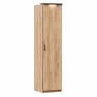 Шкаф одностворчатый Любимый дом Техно ЛД 678.151.000.010 Дуб Крафт белый