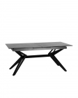 Обеденный стол раскладной Stool Group Олимпия 180-230 Темная керамика