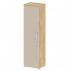 Гардероб узкий правый Рива SHIFT SK.GB-1 R Тиквуд Светлый/Капучино