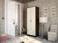 Шкаф ДУЭТ ЛДСП МАГ-РИВЕР Венге/Сосна Лоредо