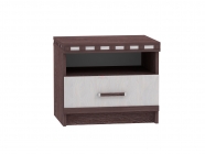 Тумба я 1-м ящиком Ольга 13 МАГ-РИВЕР Анкор темный/Анкор светлый
