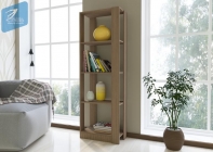 Стеллаж Стиль 3-Ясень шимо темный