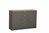 Тумба Олмеко Прованс 37.11 Диамант серый Дуб каньон