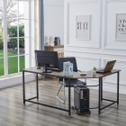 Угловой письменный стол ESF KIWI Винтаж VINTAGE GRAIN