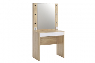 Трюмо Мебельсон Зара SMZ-03 дуб сонома/белый