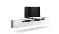 Тумба Олмеко Прага 2 Белый Белый глянец