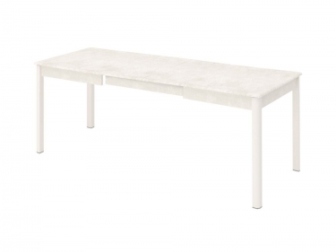 Обеденный стол Витра Орфей 45 Бетон Крем-Белый Шпон