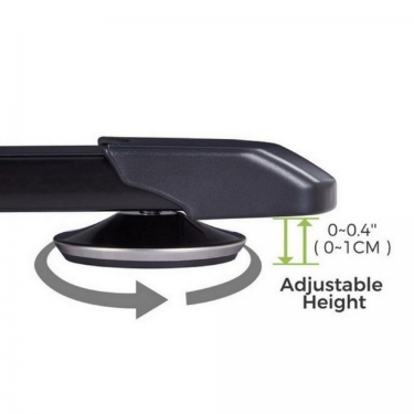 Стол для компьютера для геймеров L-формы c электрической регулировкой по высоте Eureka EUREKA ERK-EGD-L60L-B-US