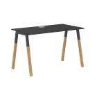 Стол письменный Skyland Forta FST 1167 Черный графит Дуб Гамильтон