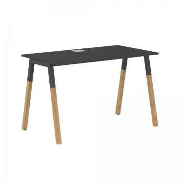 Стол письменный Skyland Forta FST 1167 Черный графит Дуб Гамильтон