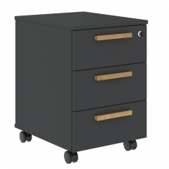 Тумба мобильная Skyland Forta FMC-3D Черный графит