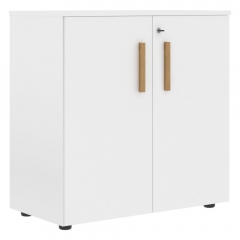 Шкаф с глухими малыми дверьми Skyland Forta FLC 80.1Z Белый премиум