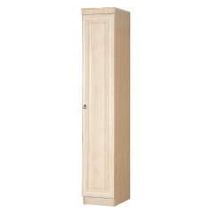 Шкаф-колонка с глухой средней дверью левый Skyland Forta FHC 40.6 L Черный графит