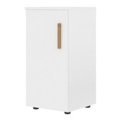 Шкаф-колонка с глухой малой дверью левый Skyland Forta FLC 40.1 L Белый премиум