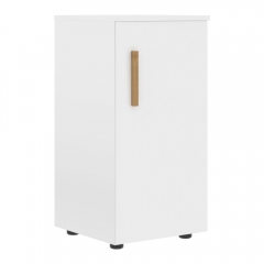Шкаф-колонка с глухой малой дверью правый Skyland Forta FLC 40.1 R Белый премиум