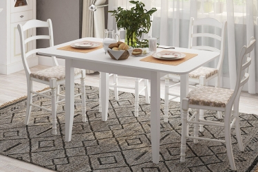 Стол раздвижной Можгинский лесокомбинат Орион, белый