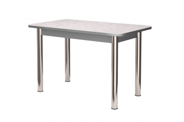 Стол заоваленный Можгинский лесокомбинат ПФ-155г, 1000590 мм, берилл/титан/хром брифинг